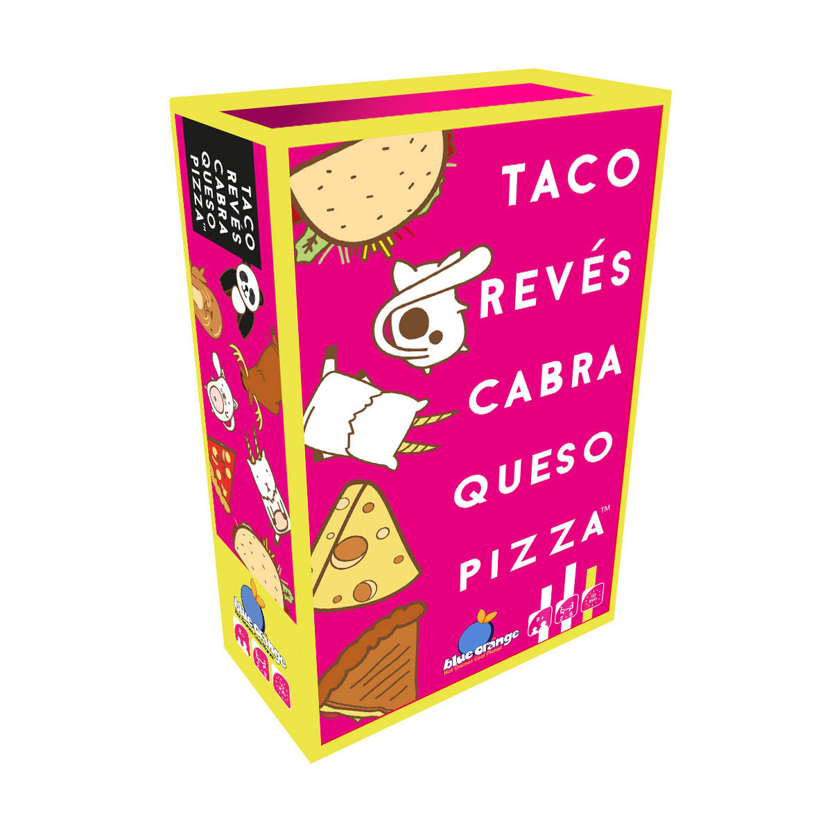 Taco Gato Cabra Queso Pizza — Juego de Cartas