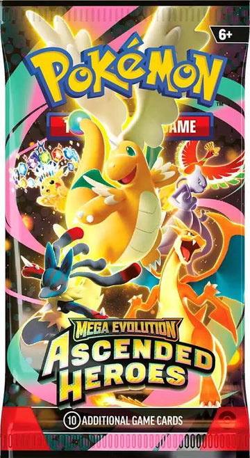 Pokémon Ascended Heroes — Sobre en Inglés