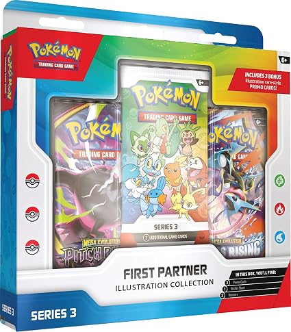 Pokémon First Partner Illustration Collection Series 3 en Inglés