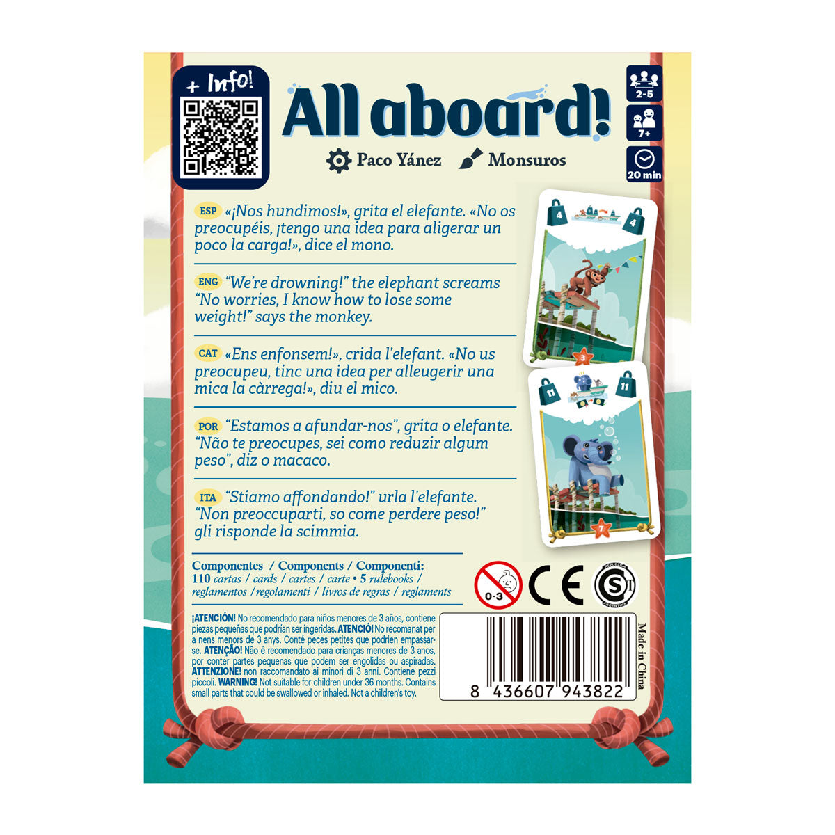All Aboard! — Juego de Cartas