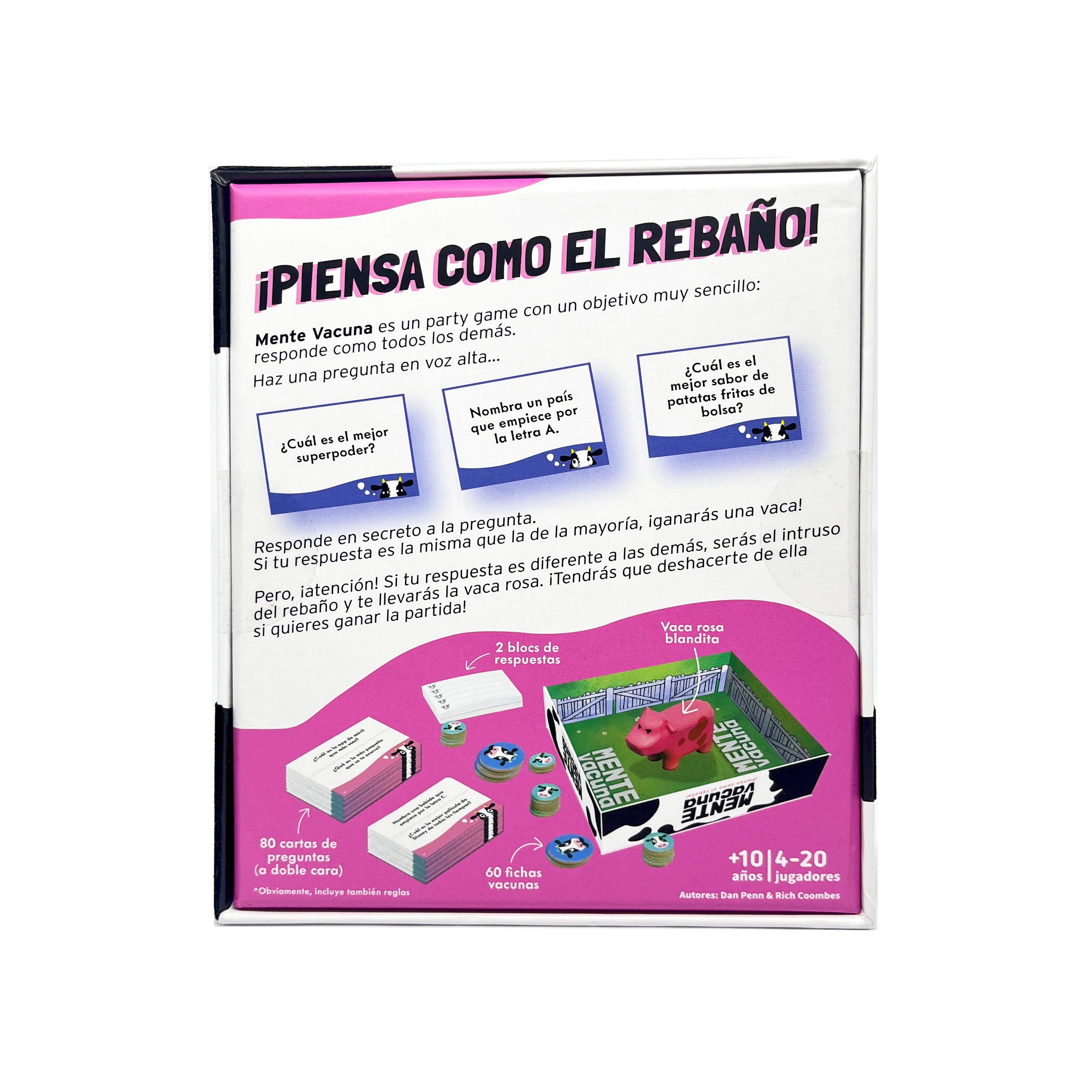 Mente Vacuna — Juego de Mesa