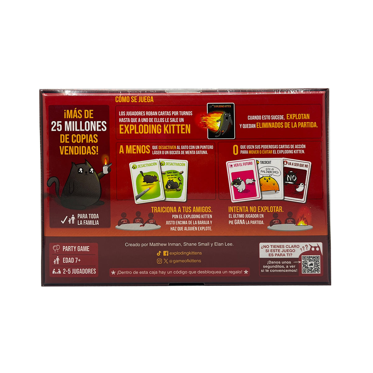 Exploding Kittens — Juego de Cartas