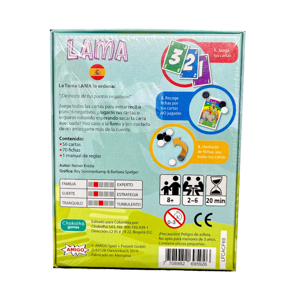 LAMA — Juego de Cartas