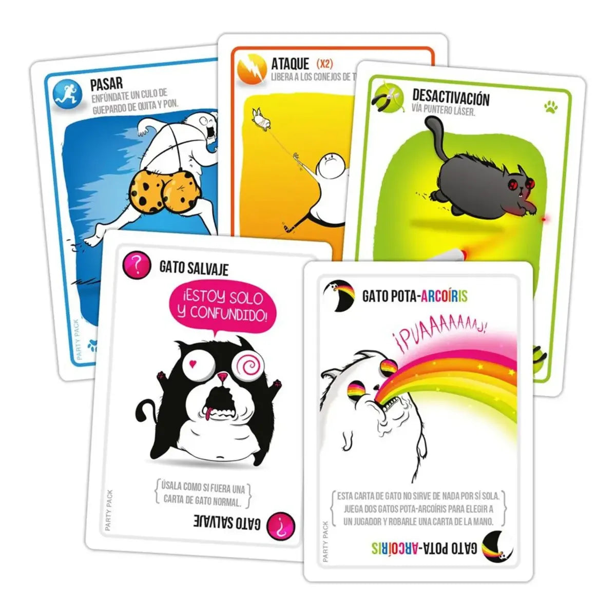 Exploding Kittens Party Pack — Juego de Cartas