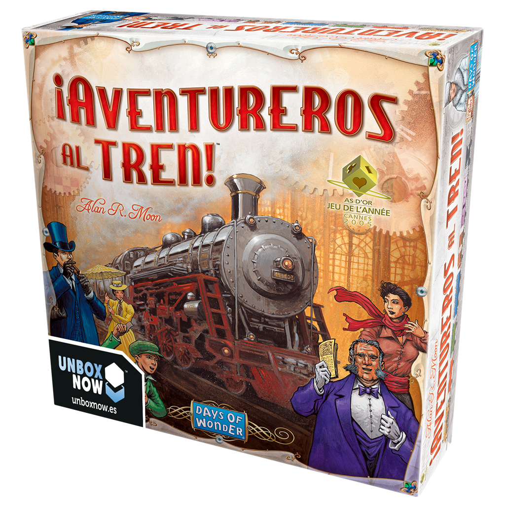 ¡Aventureros al Tren! juego de mesa
