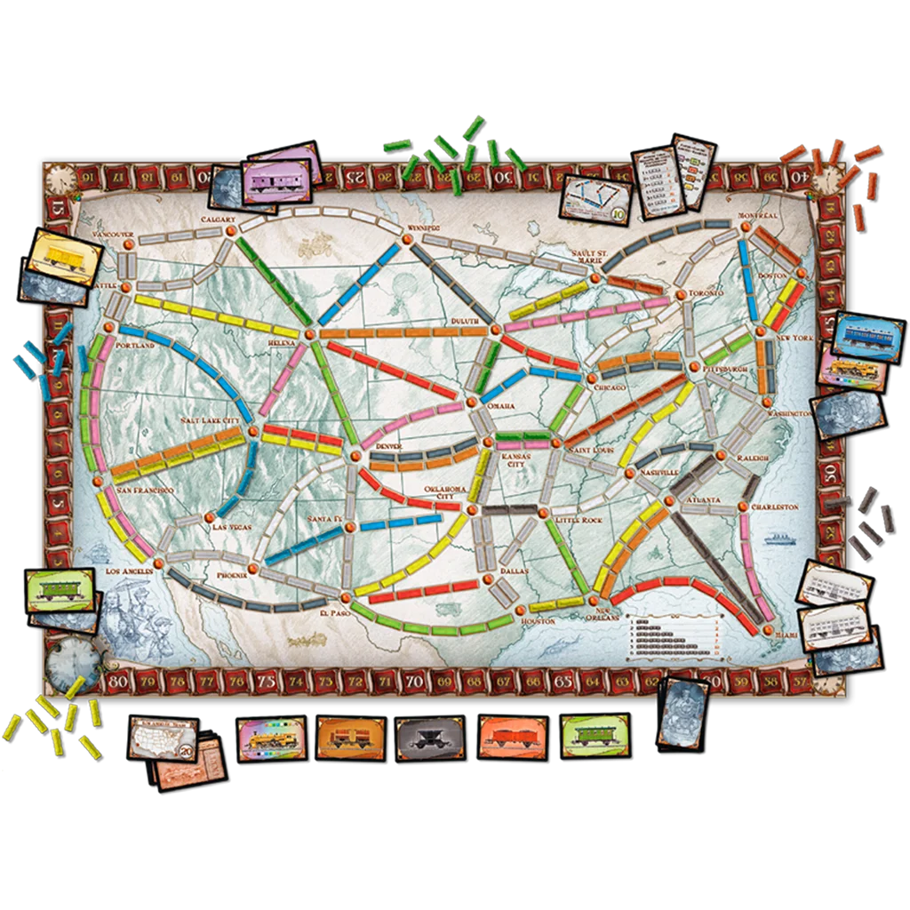 Contenido de ¡Aventureros al Tren!