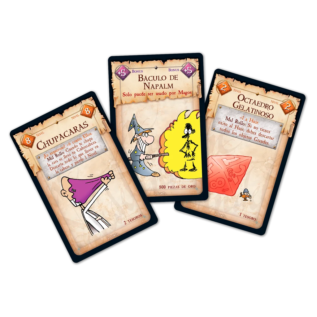 Contenido de Munchkin