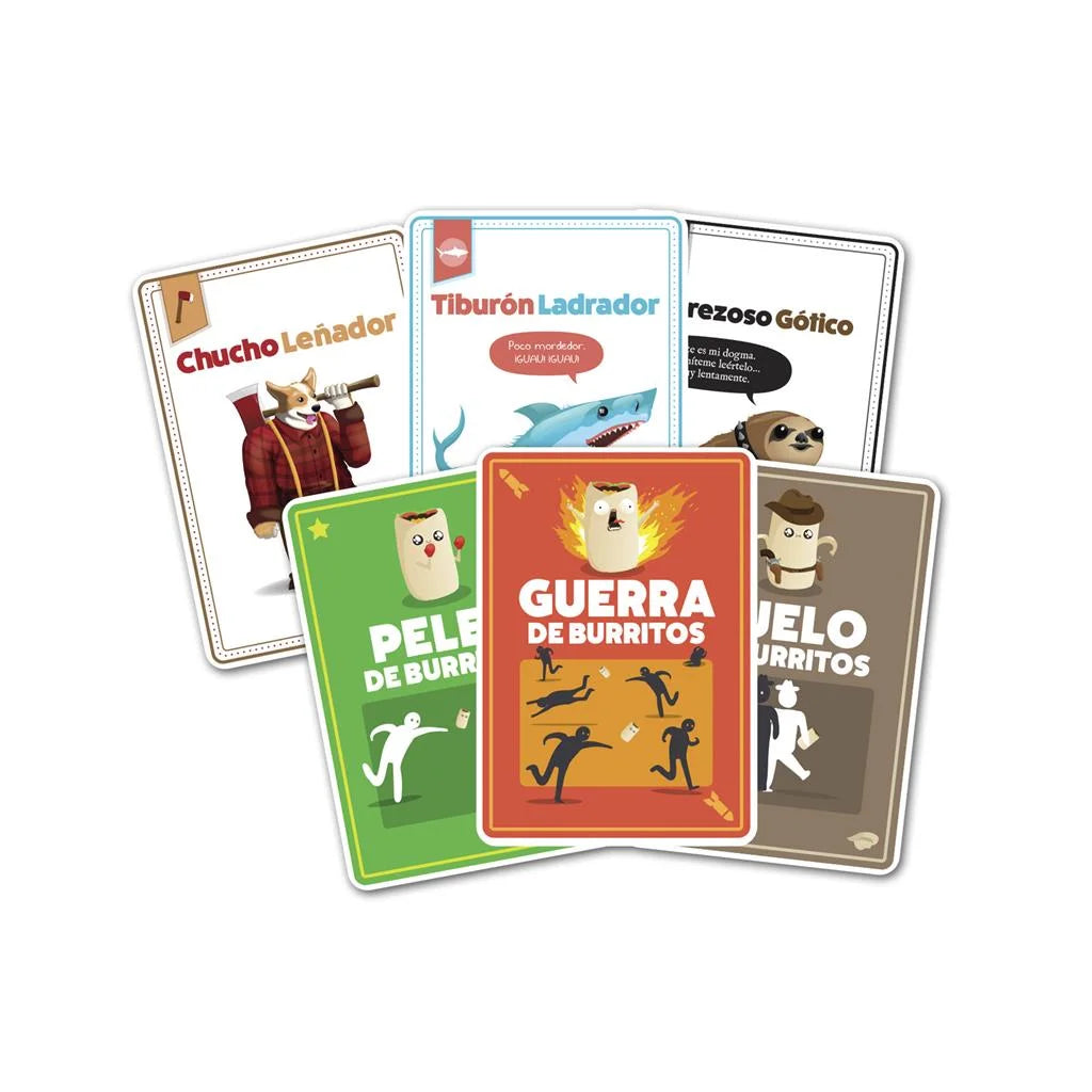 Contenido de Throw Throw Burrito