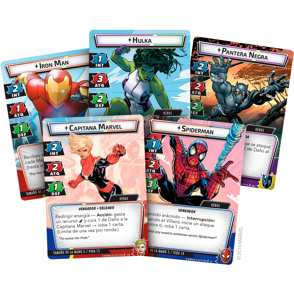 Contenido de Marvel Champions