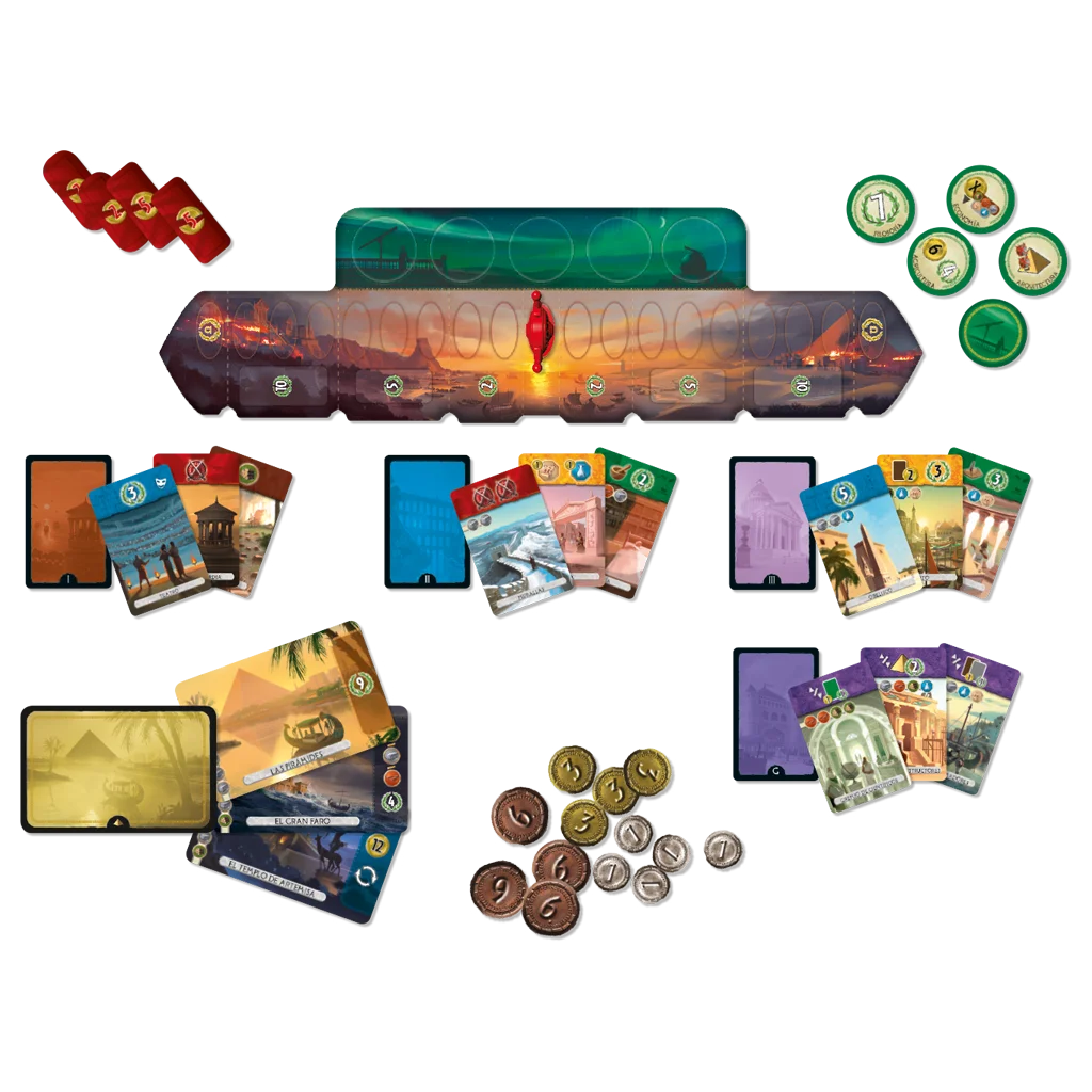 Contenido de 7 Wonders Duel