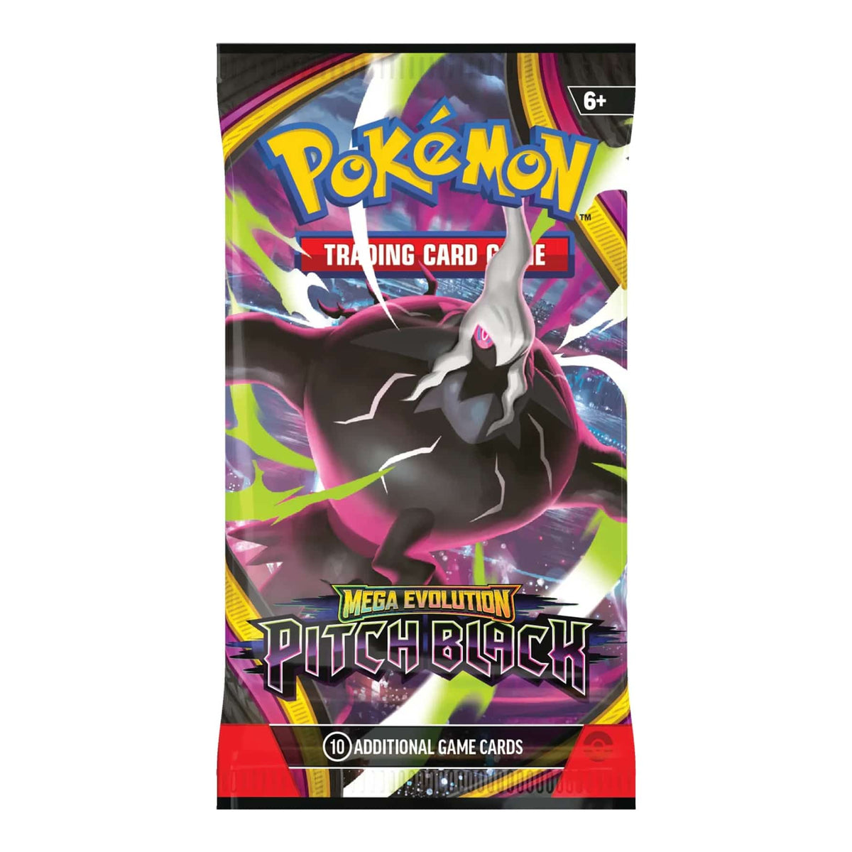 Pokémon Mega Evolution Pitch Black — Sobre en Inglés
